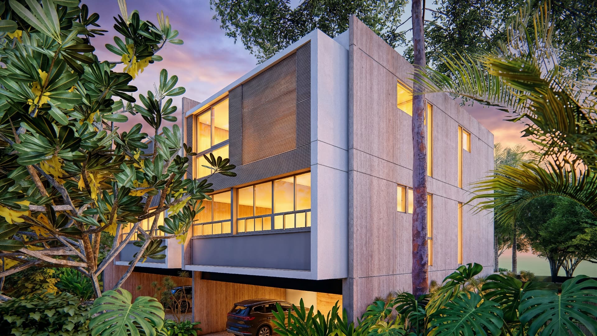 Fachada do Brickell Residence