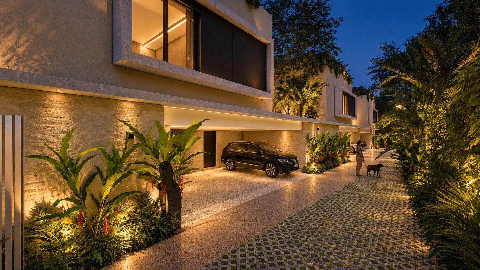 Fachada do Avery Residence
